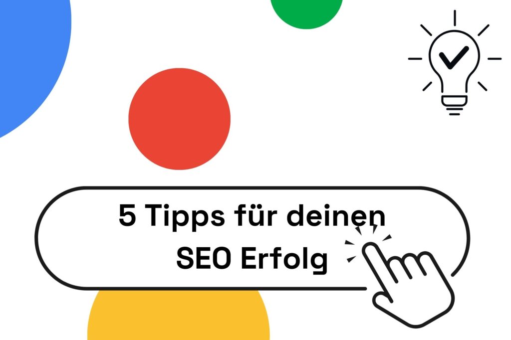 5 Seo Tipps als Button